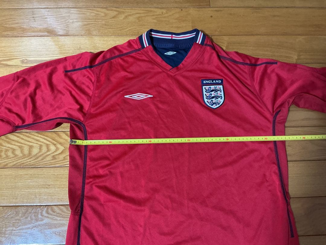 ★★イングランドサッカー長袖シャツ★★