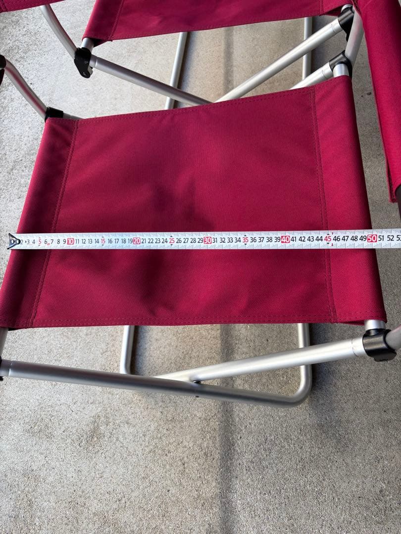 スノーピーク FDフォールディングチェアワイド 2脚セット（シート高310mm）