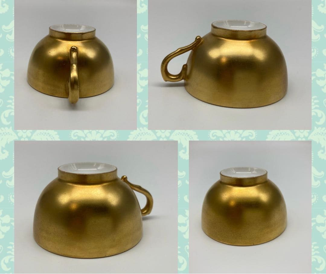 ロイヤルウースター ペインテッドフルーツ アンティーク カップ&ソーサー　⑤