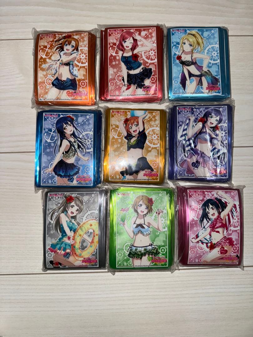 [未開封]ラブライブ(μ's)スリーブコレクションエクストラセット