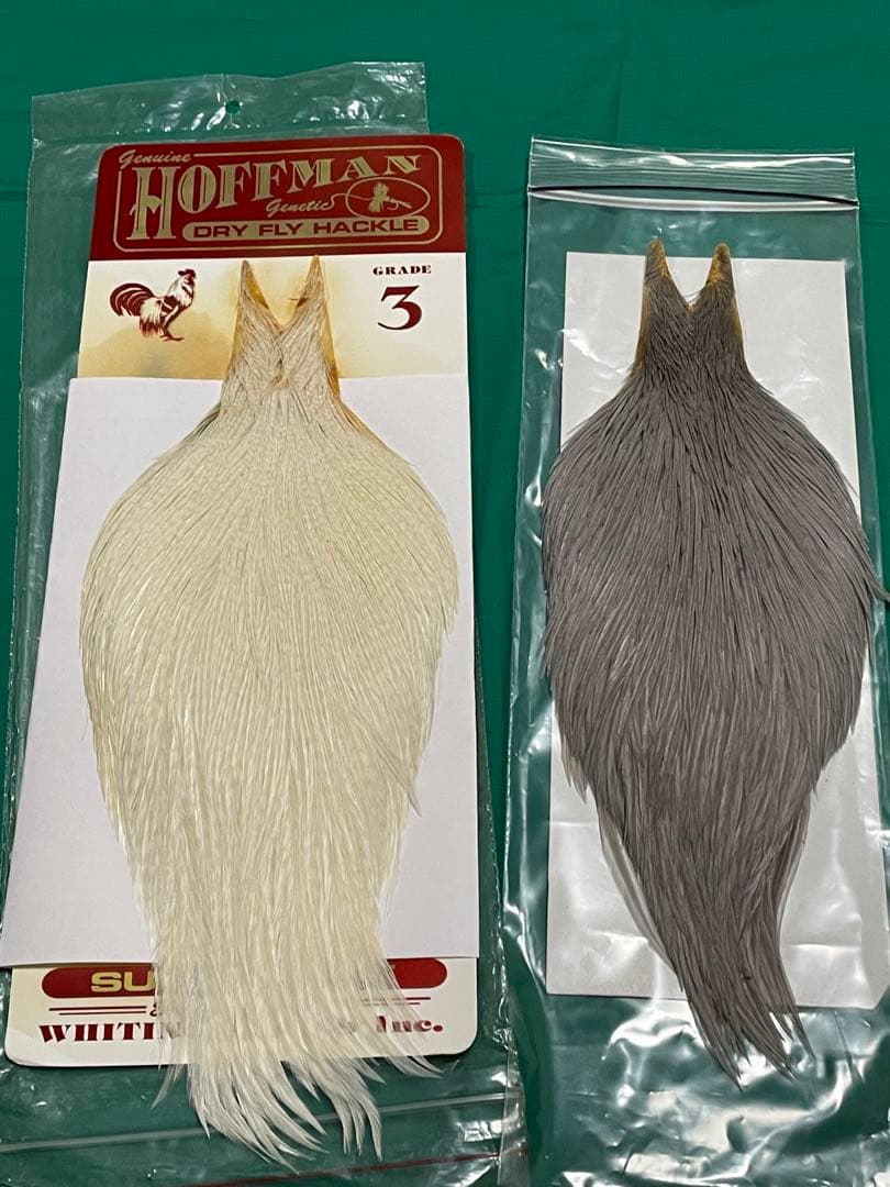 フライフィッシング　フライタイイング　マテリアル　ホワイティング ホフマン＃3