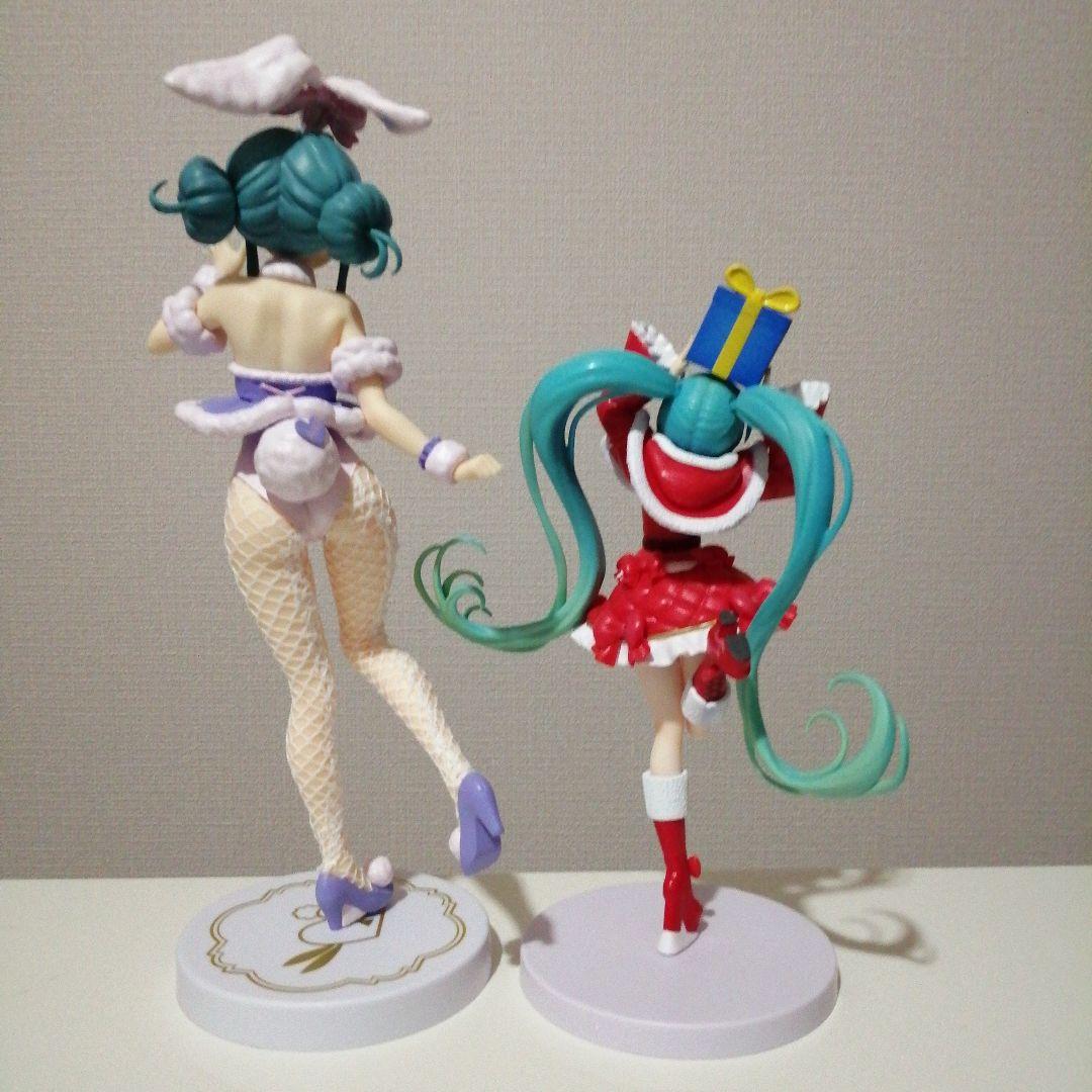 初音ミク フィギュア 8点セット ボカロ 水着 バニー サンタ 制服 ドレス