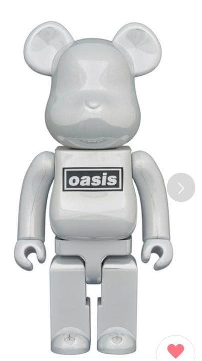 ゲームキャラクター BE@RBRICK OASIS BLACK/WHITE 1000%