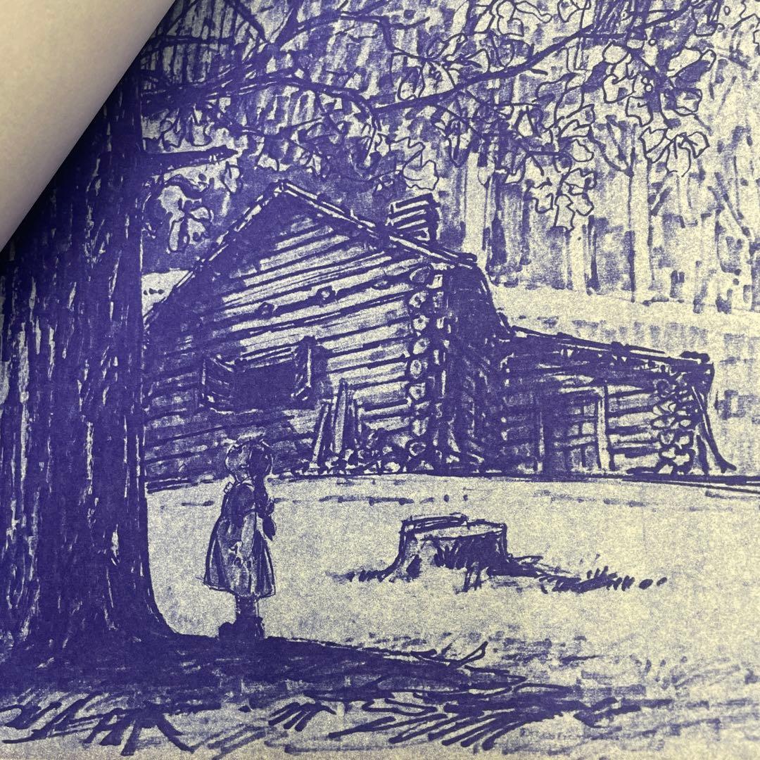 草原の少女ローラ　設定資料　青焼き　日本アニメーション