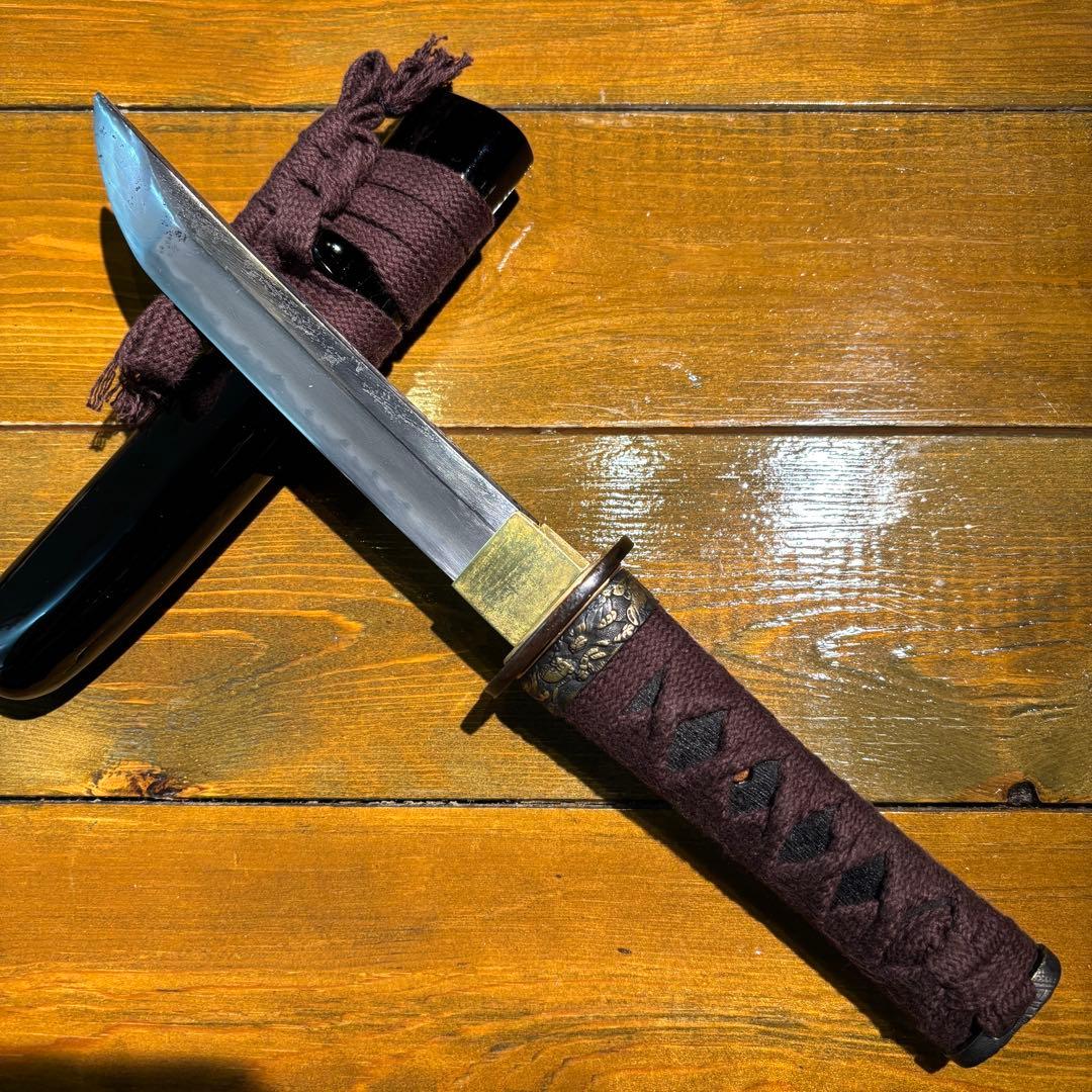 日本刀残欠クラフトナイフNo.96 藤井兼藤 切先