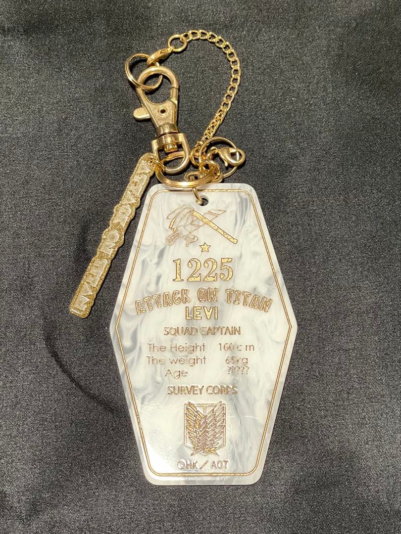A*x様 進撃の巨人 リヴァイ primaniacs バッグチャーム