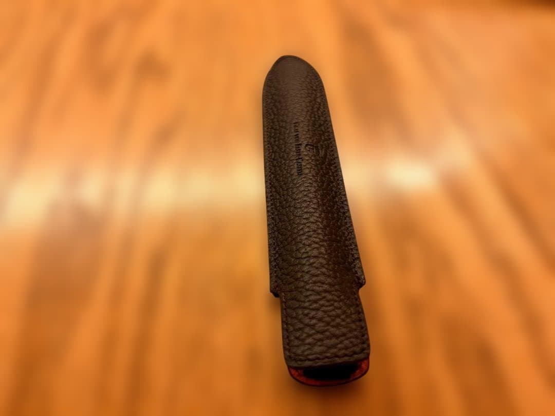 Graf von Faber castell 黒 レザー ペンケース