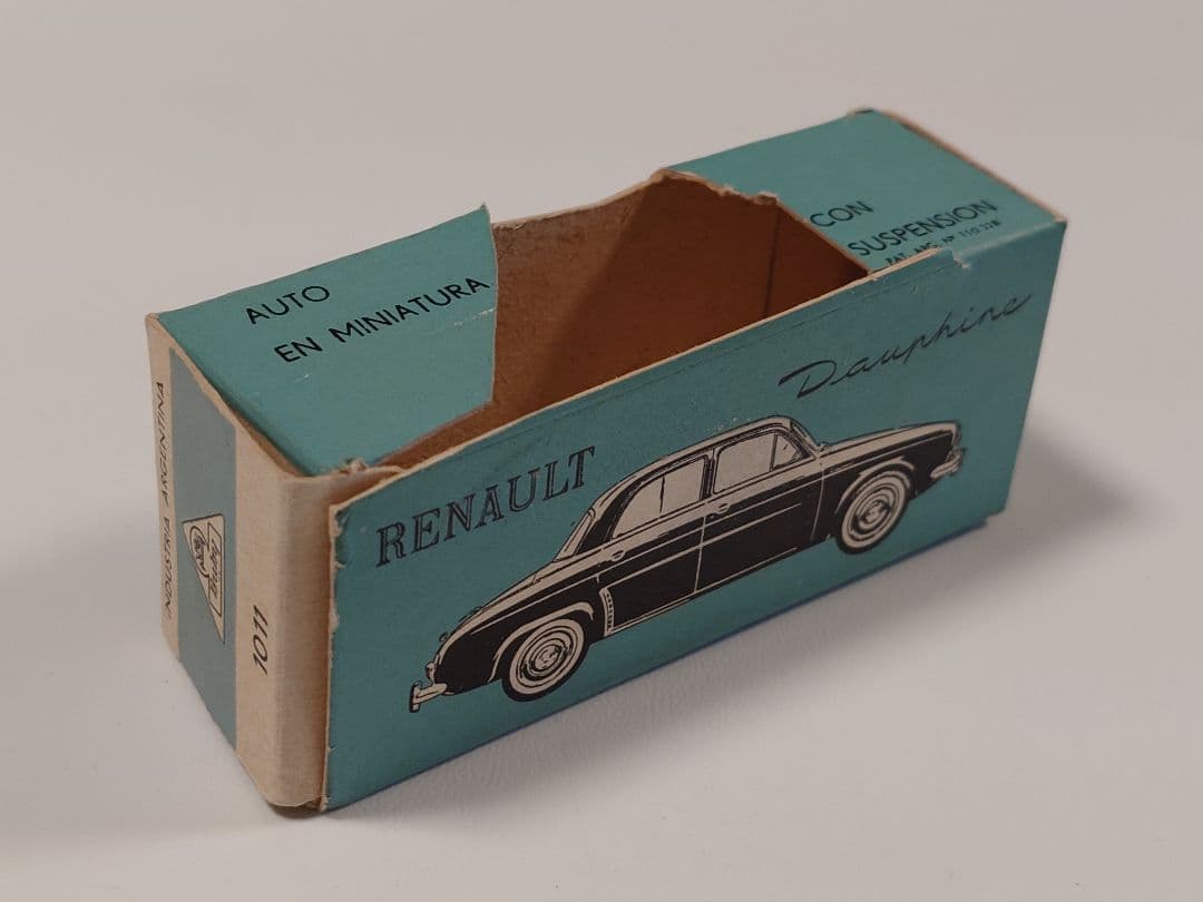 ミニカー BUBY art.1011 RENAULT DAUPHINE