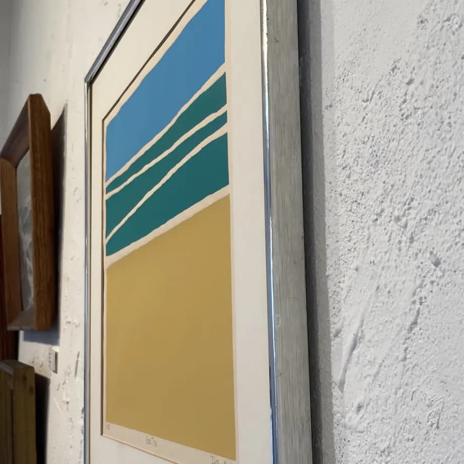 70年代　シルクスクリーン　アート作品