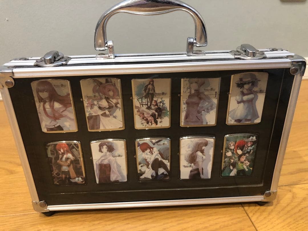 Steins；Gate（シュタインズ・ゲート）オイルライターセット　ケース付き