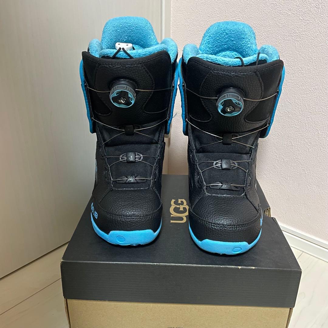 【美品】一回のみ着用　SLIB 女性用スノーボードブーツ ブラック24.5cm