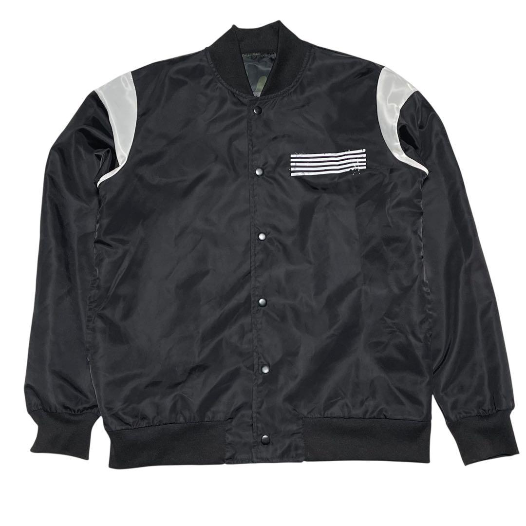 極美品 BIGBANG 公式グッズ リバーシブル ブルゾン MA-1 迷彩