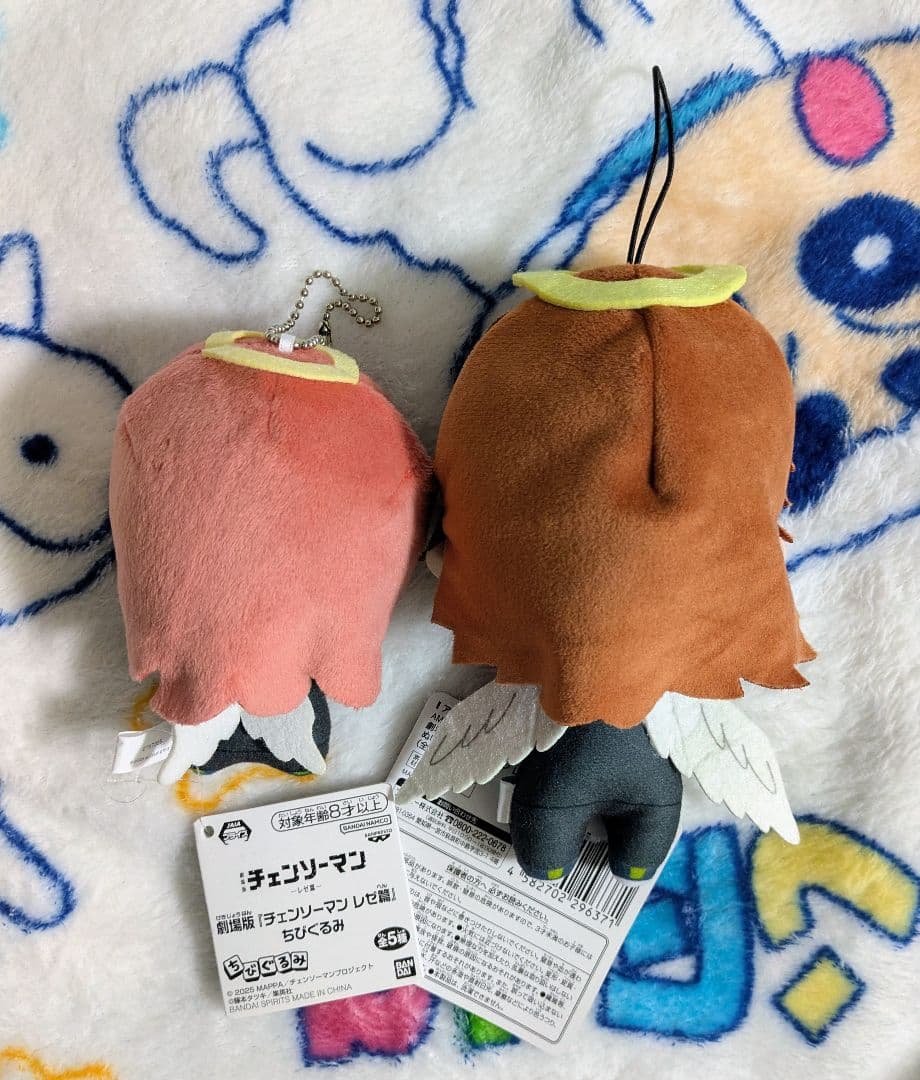 劇場版 チェンソーマン レゼ篇 ちびぐるみ ぬいぐるみ 天使の悪魔 2点セット