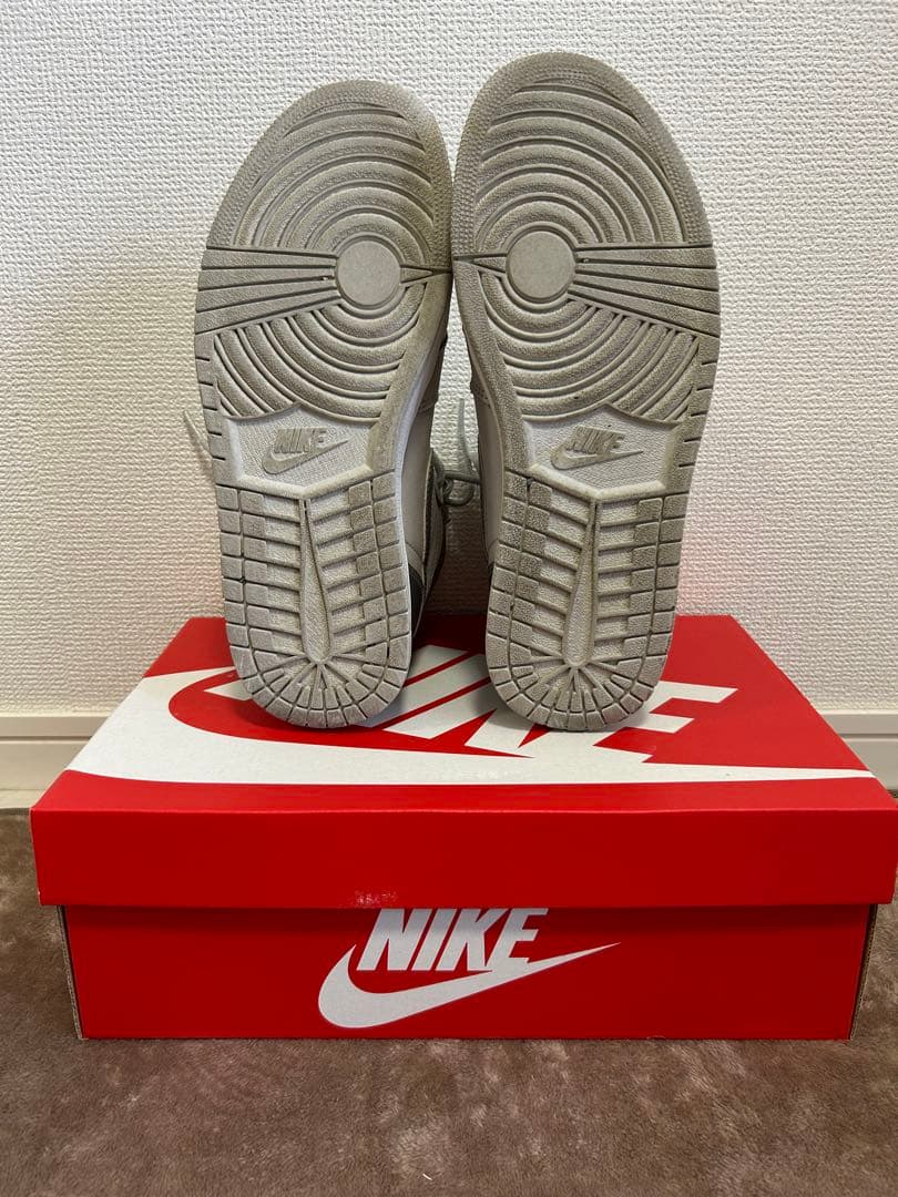 NIKE AIR JORDAN 1 HIGH シルバー 28cm 人気カラー