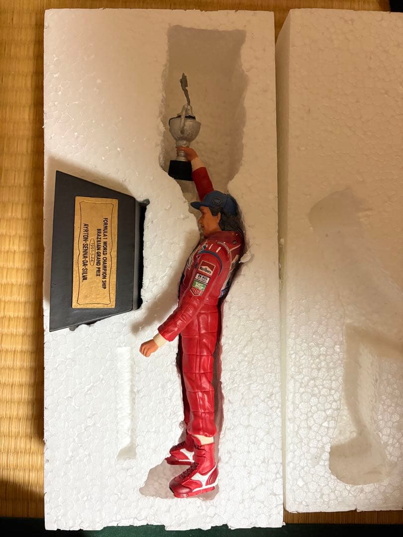 【レア】 アイルトン・セナ フィギュア 1991年モデル