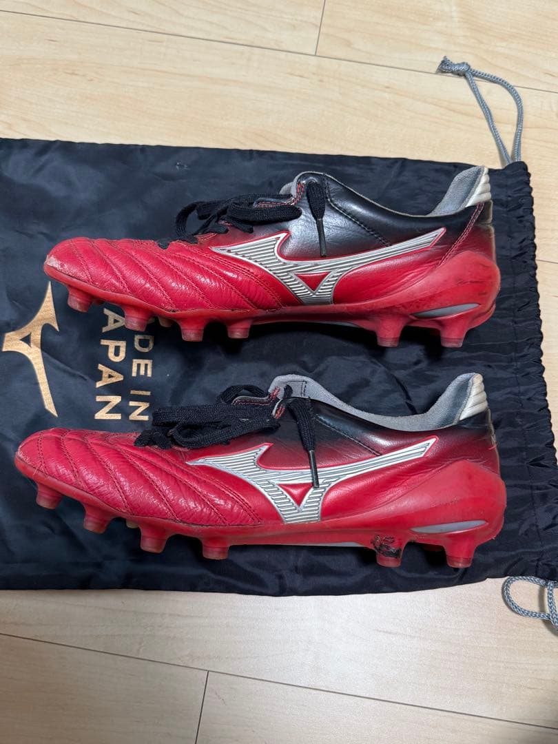 モレリアネオ2 JAPAN ミズノ　レッドブラック 27cm 限定モデル