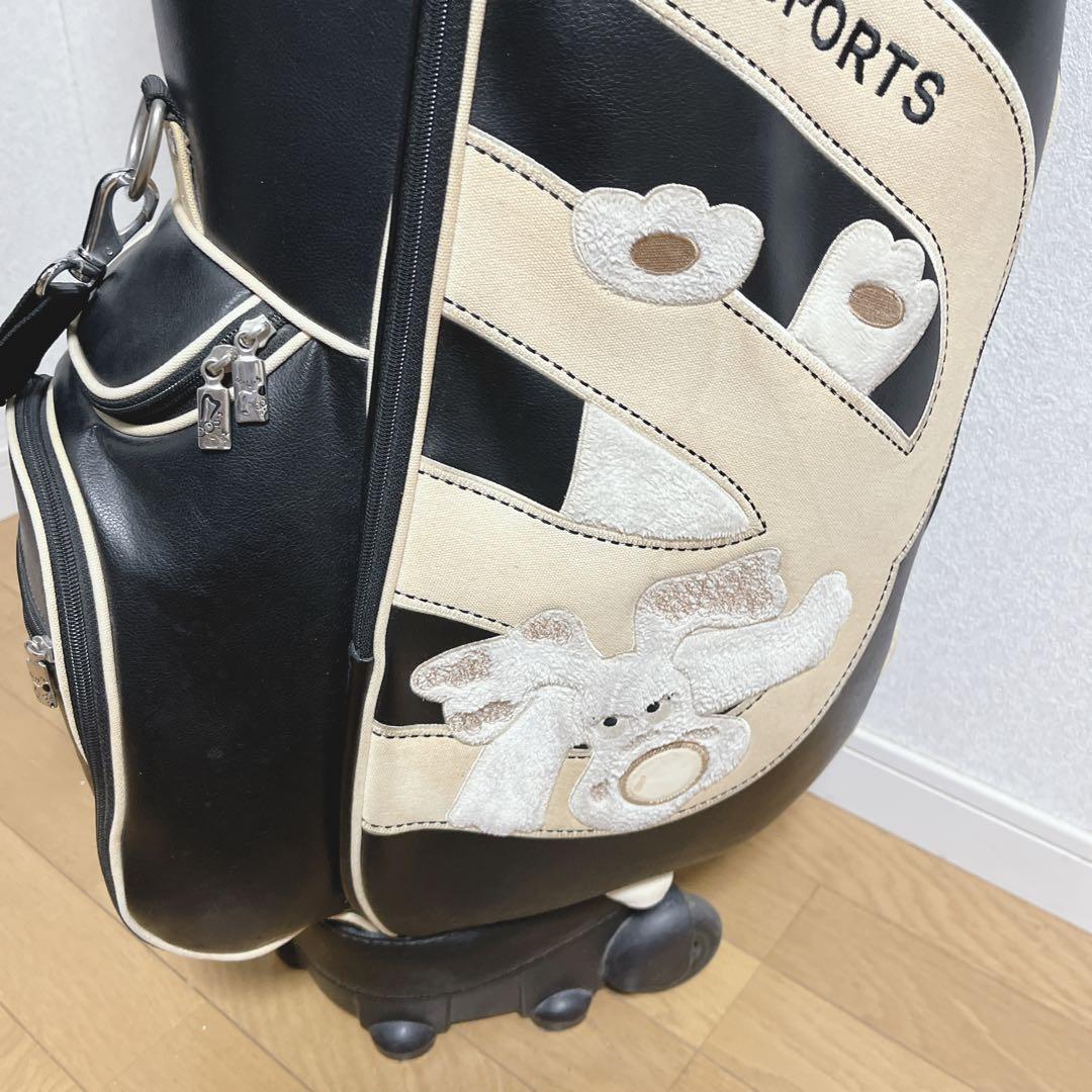 K126 M.USPORTS キャスター付き キャディバッグ