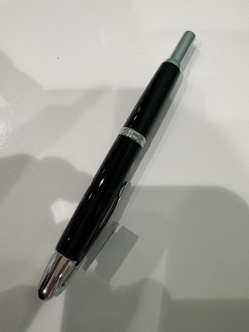 PILOT 万年筆 キャップレス B M ブラック FCN1MRBM