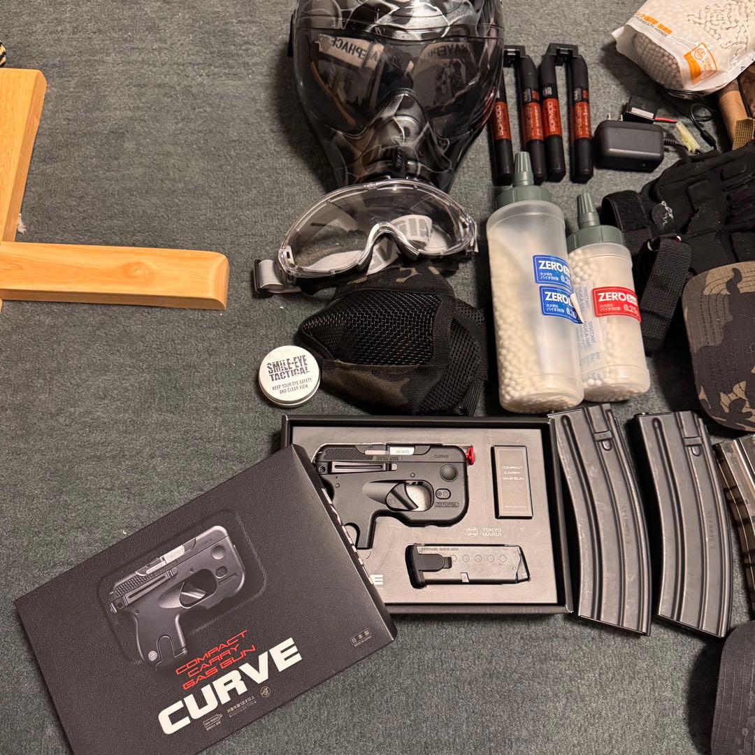 電動ガン 引退品　HK416D カスタムパーツ付き