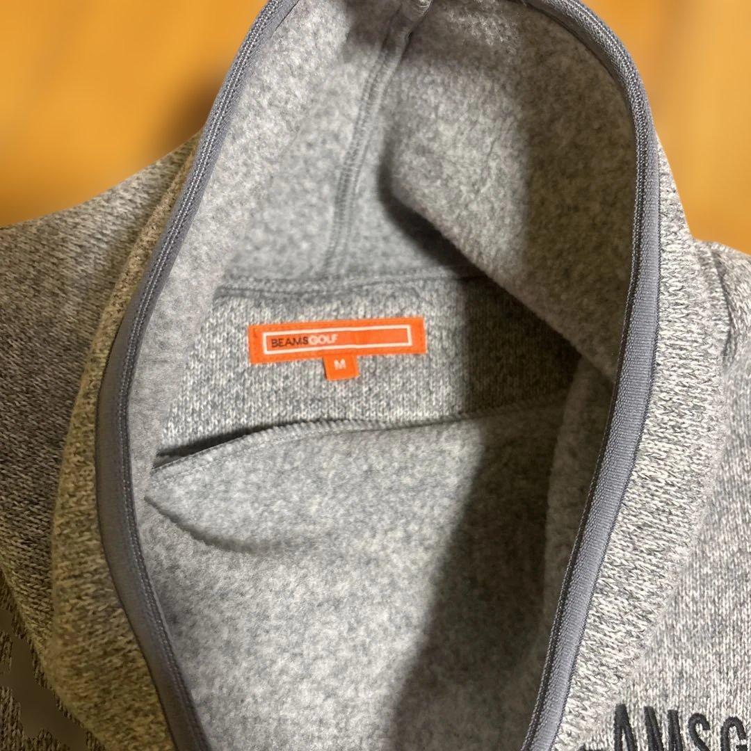 BEAMS GOLF グレー ハイネック セーター M