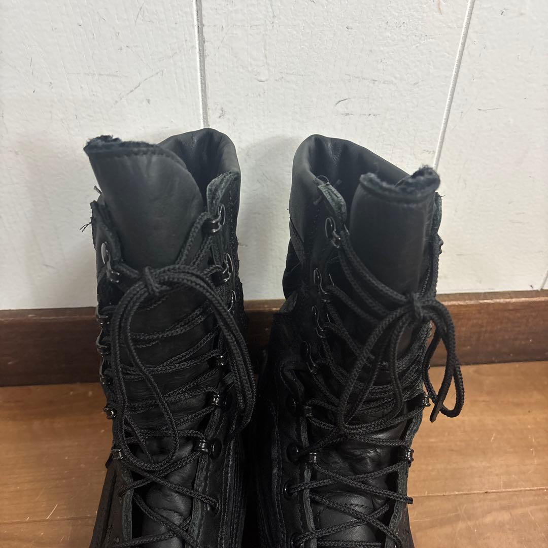 米軍　実物　US NAVY BELLEVILLE オールレザーブーツ　US8W