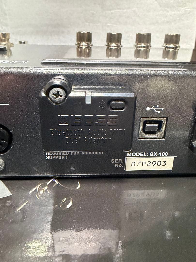 「動作確認済み・付属品完備！」BOSS GX-100 BT-DUALバック付き！