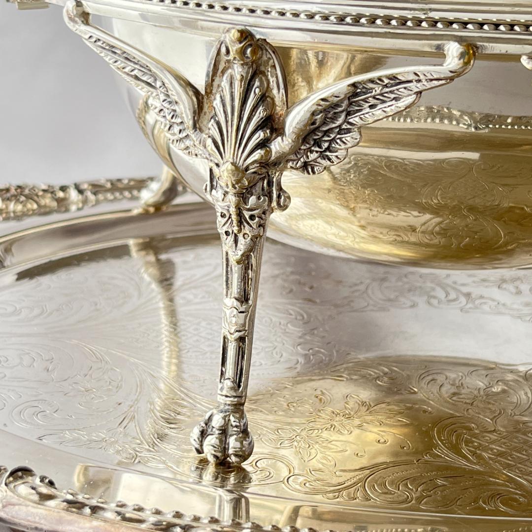 【英国】 ビクトリアン ブレッグファスト / ブッフェサーバー ロールトップ