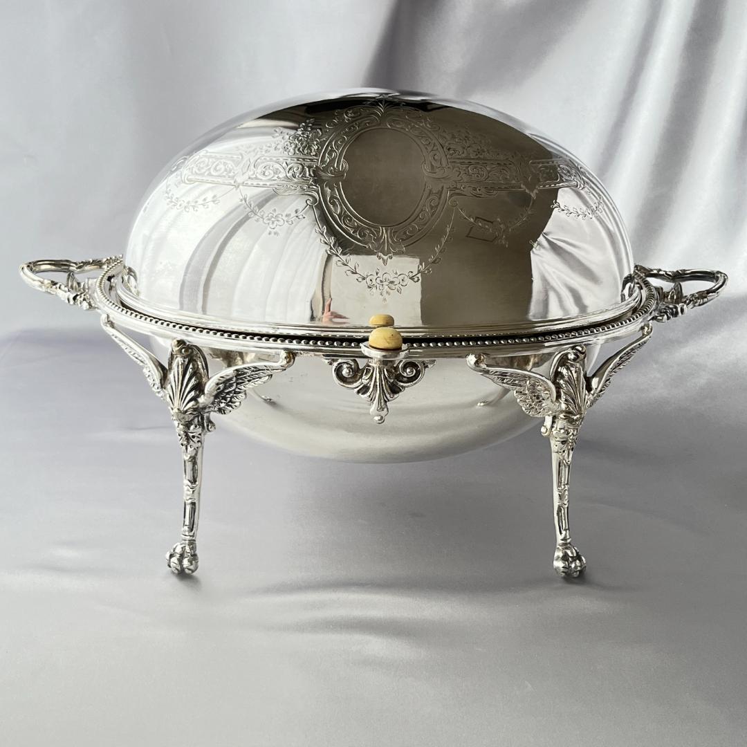 【英国】 ビクトリアン ブレッグファスト / ブッフェサーバー ロールトップ