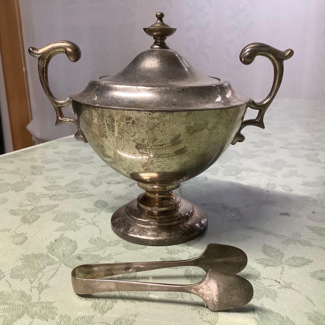 クラシック洋式銀鍍金ティーセット