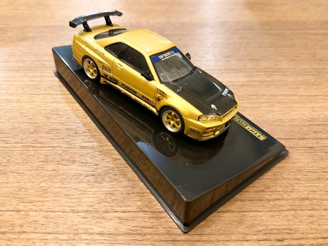 新品 希少！日産 GTR トップシークレットR34 東京オートサロン 2026