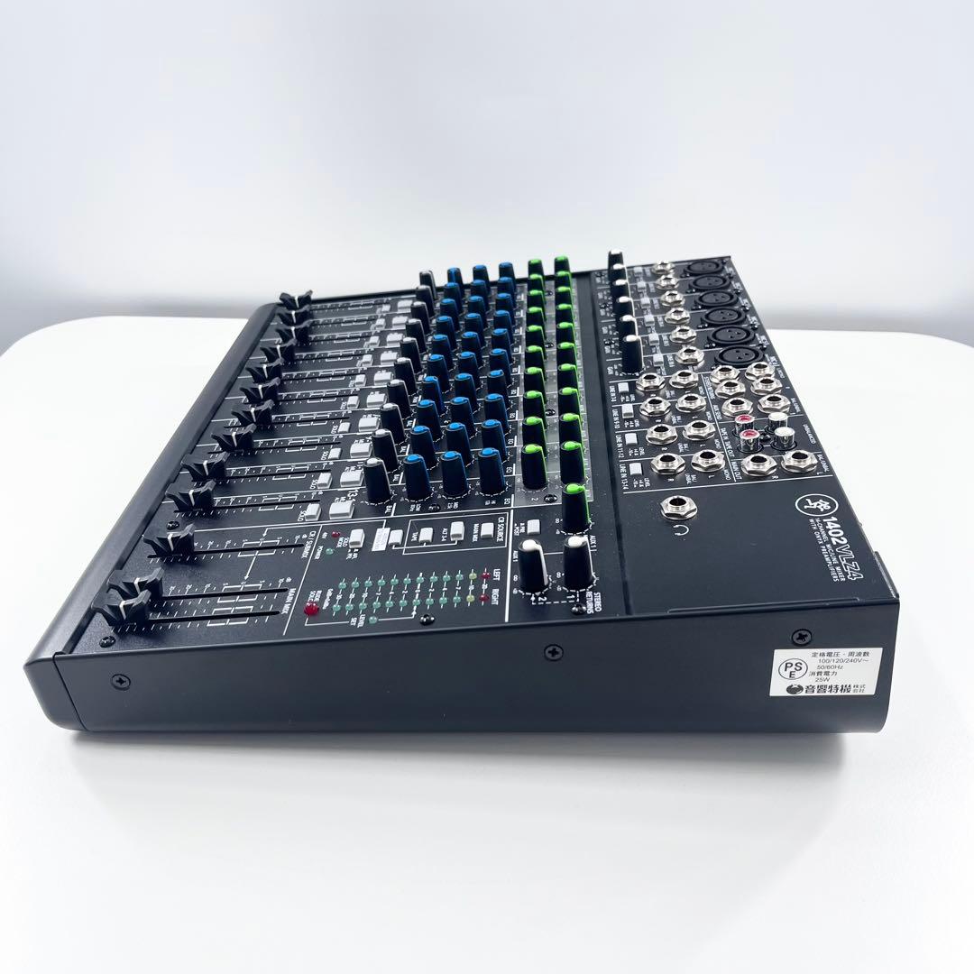 美品 MACKIE 1402VLZ4 アナログミキサー 12ch ケース付