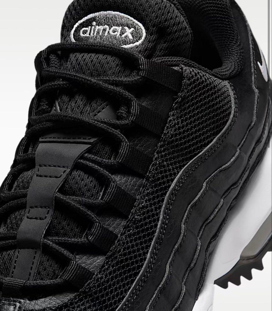 NIKE AIR MAX 95 golf US9.5 27.5 ブラック
