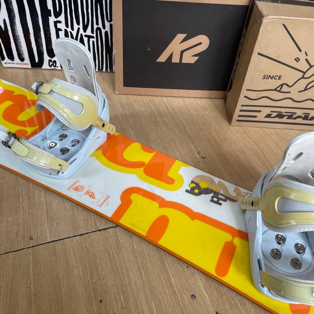 FANATIC×5150　ファナティック　バインディング付スノーボードセット