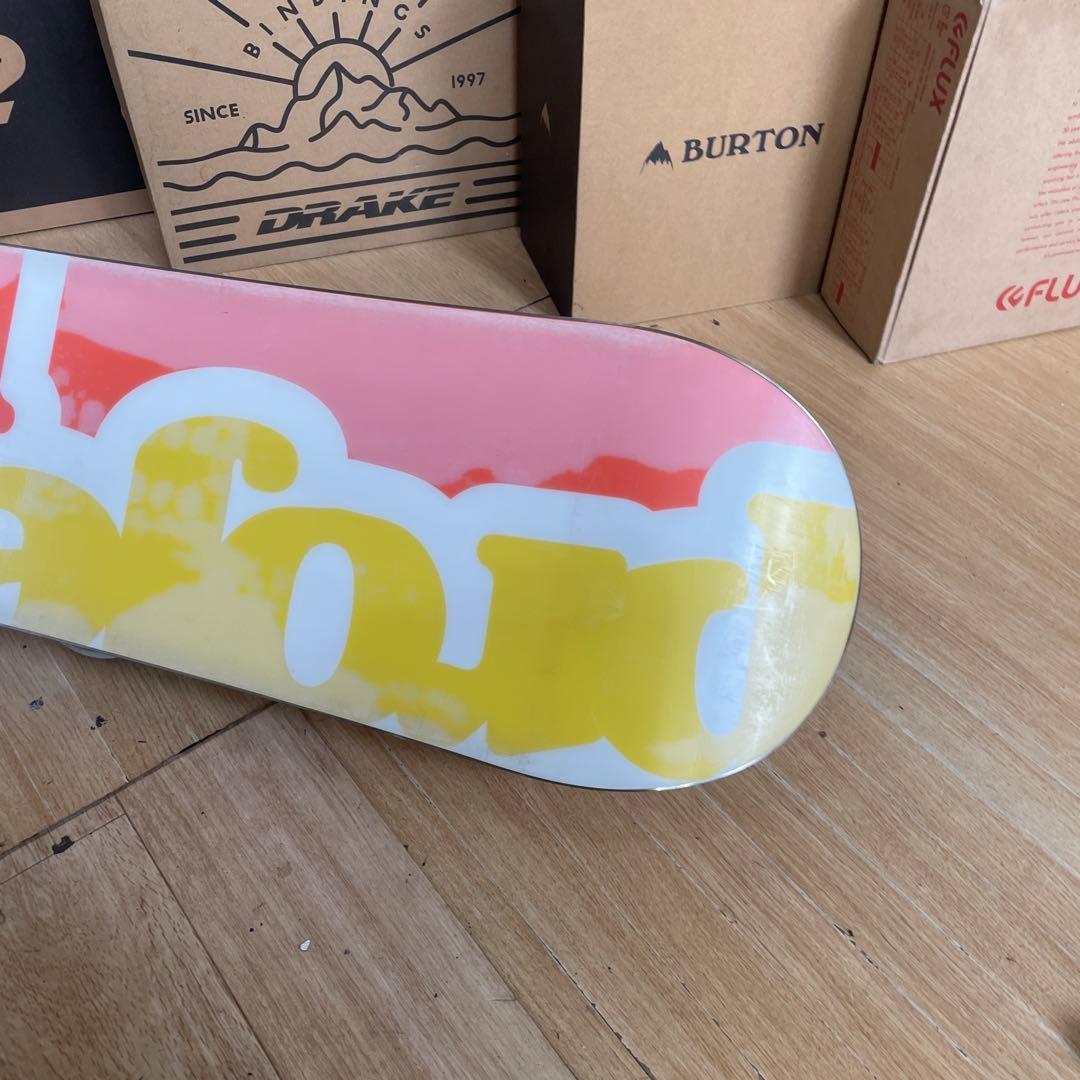 FANATIC×5150　ファナティック　バインディング付スノーボードセット