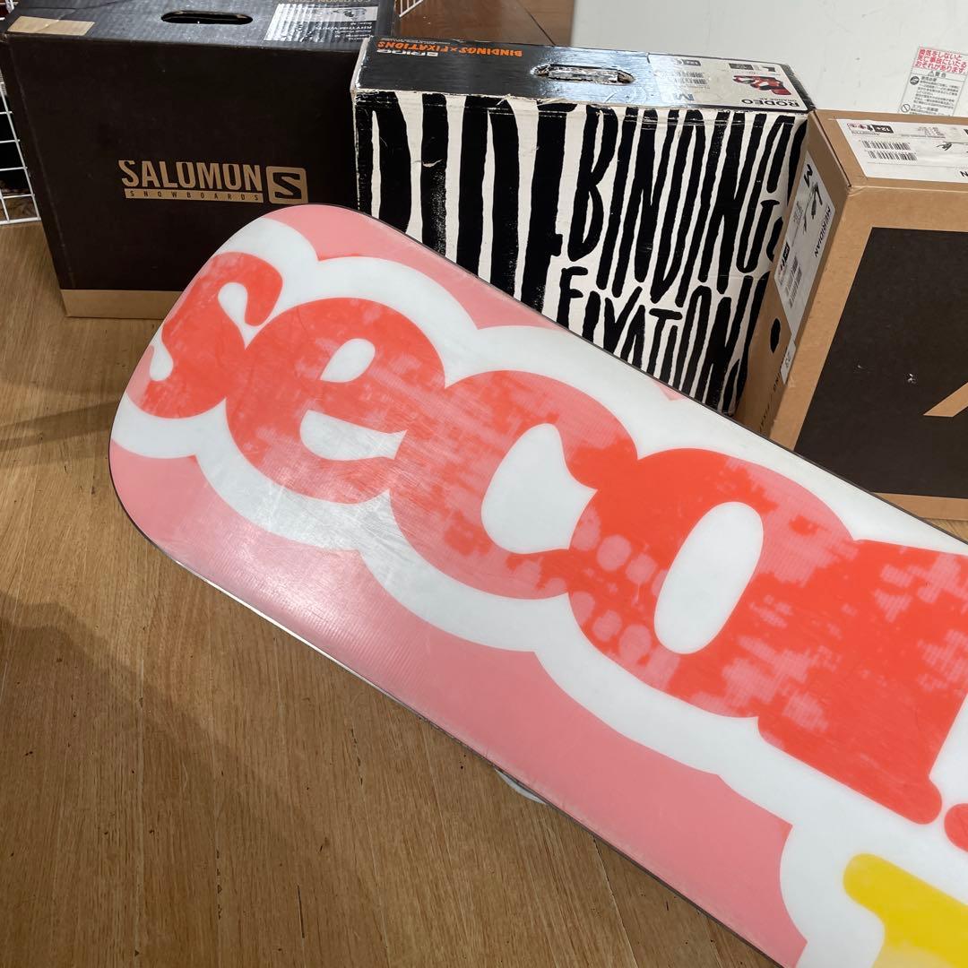 FANATIC×5150　ファナティック　バインディング付スノーボードセット