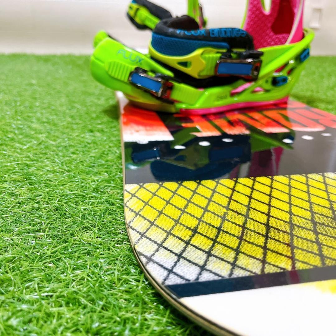 8【メンズ3点】初心者推薦　ROME 156cm FLUX M スノボ