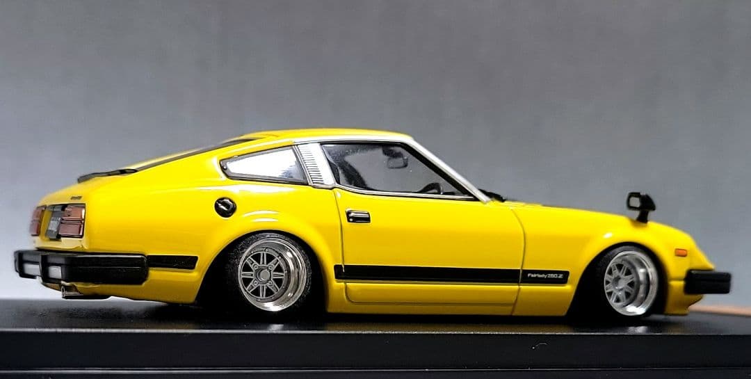 1/43　フェアレディZ改　130Z　SSRマークⅢ　アルミ製　深リム