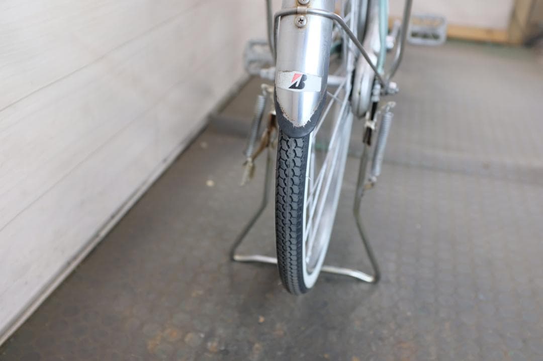 ブリヂストン製　軽快車　24インチ　シングル　ライト