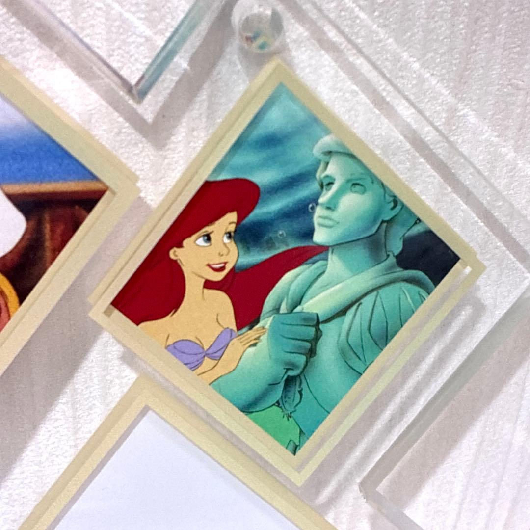 ディズニープリンセス展アクリルアート　３点まとめ売り