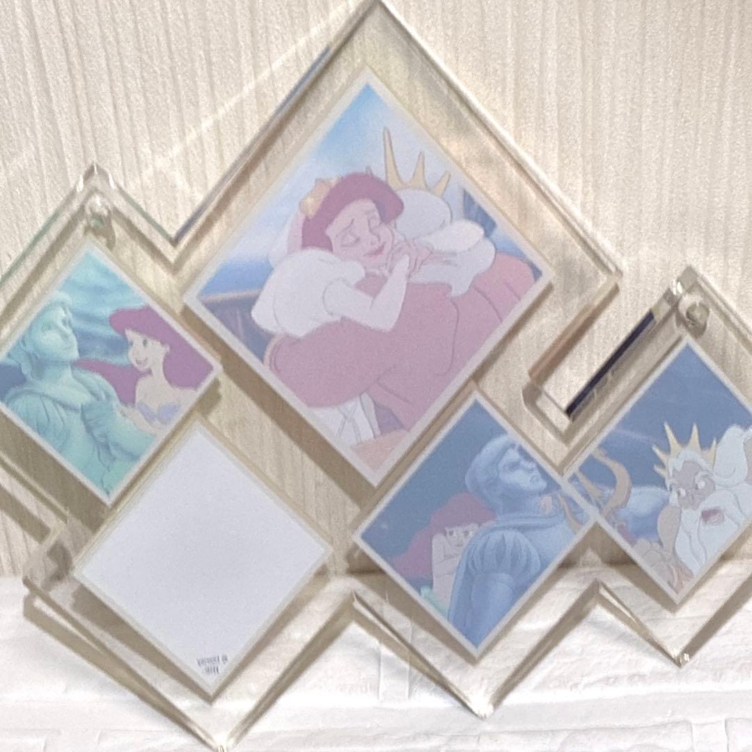 ディズニープリンセス展アクリルアート　３点まとめ売り