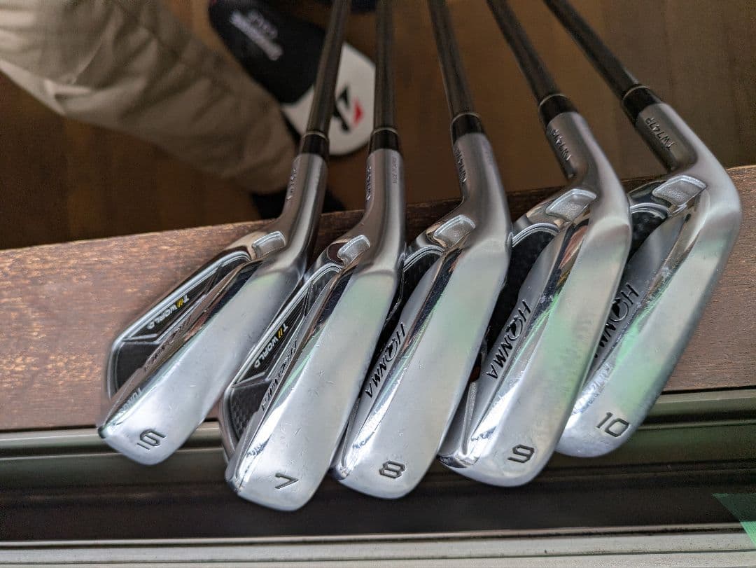 ホンマ左用アイアンTW747P