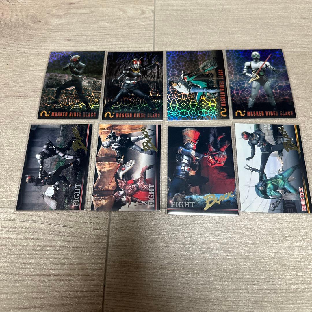 仮面ライダーBLACK・真・ZO　トレーディングカード　レア14枚ノーマル90枚