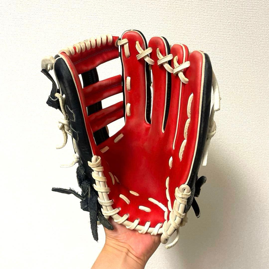 248 ノーブランド 型抜群 硬式 外野手用グローブ