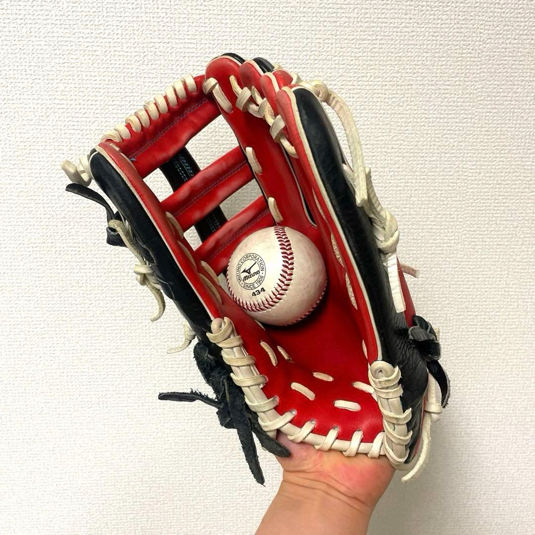 248 ノーブランド 型抜群 硬式 外野手用グローブ