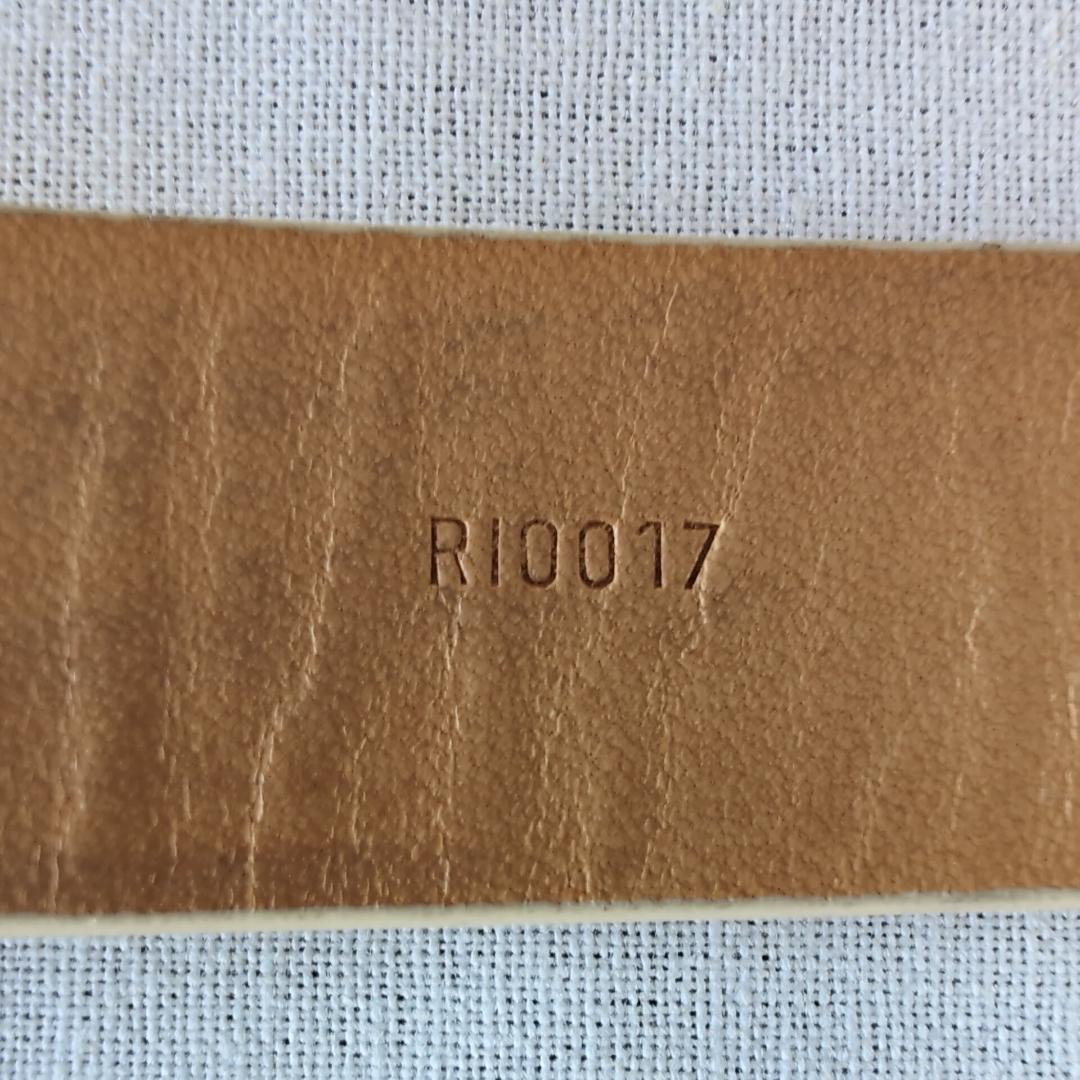 LV サークルロゴ ベルト 白 幅2cm 88cm±5 L相当 ゴルフ向き117