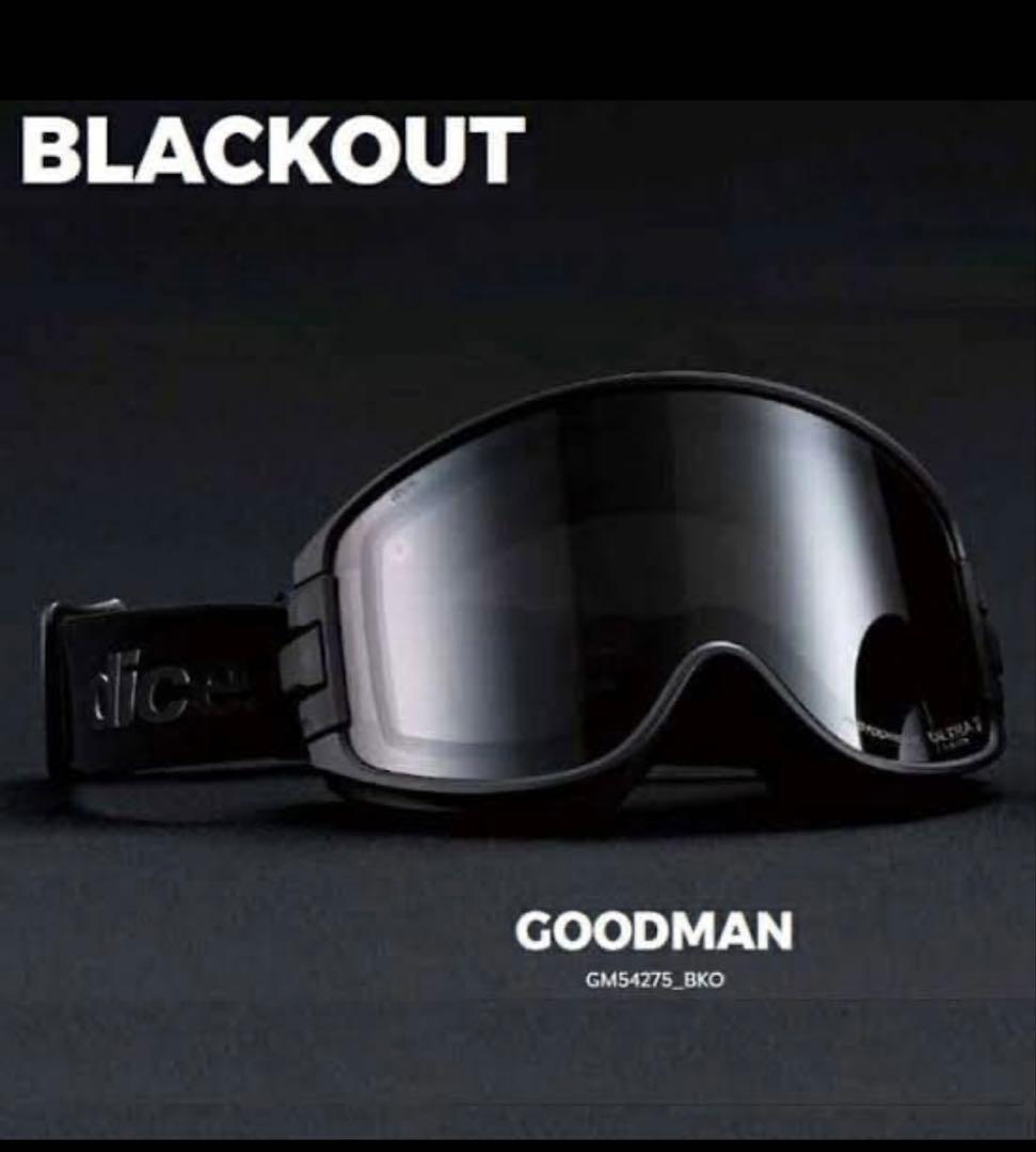 新品　DICE GOODMAN BLACKOUT LIMITED MODEL
