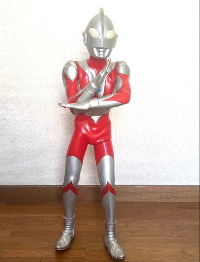バンダイ ウルトラマン 特大 ソフビ 高さ65㌢ （ポピー ブルマァク
