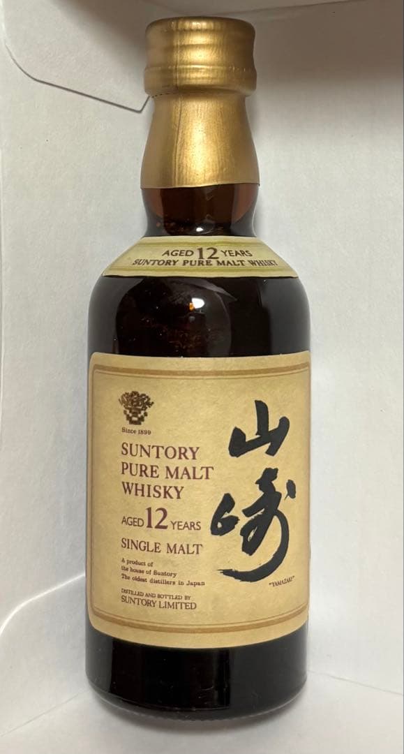 SALE❕　山崎 12年 シングルモルトウイスキー　50㎖