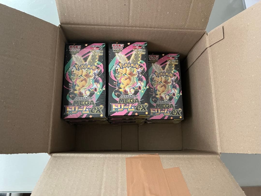 ポケモンカード ハイクラスパック MEGAドリームex シュリンク付 8BOX