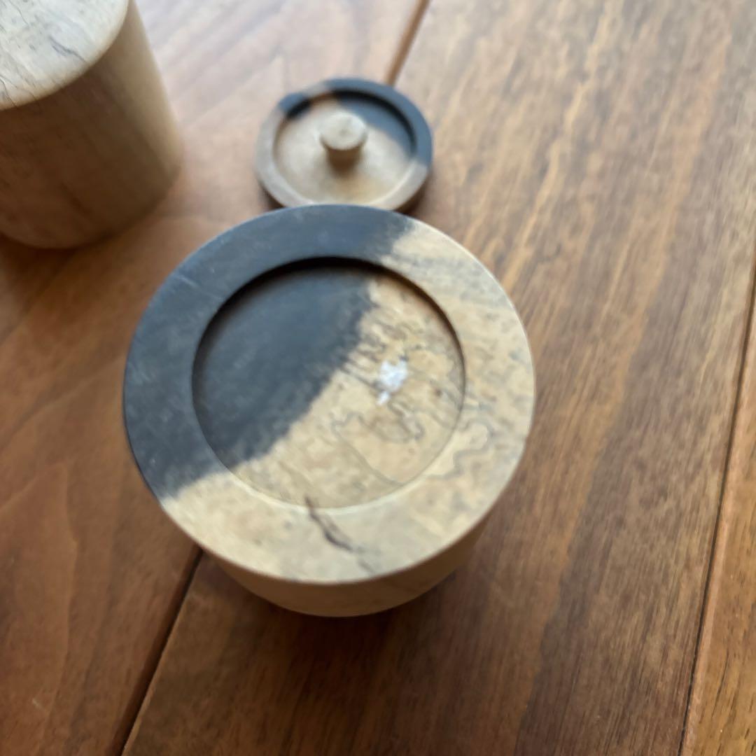 茶箱　携帯用　茶器　茶入れ　仕覆付き